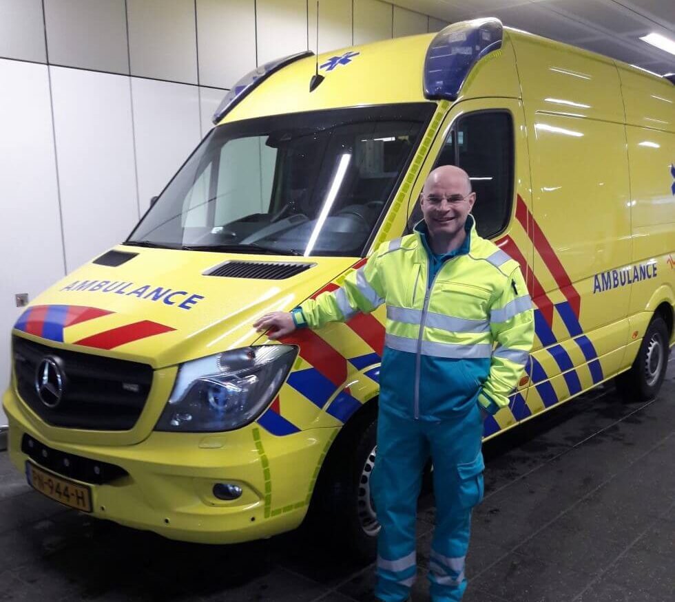 Reinier van Basten Batenburg ambulance